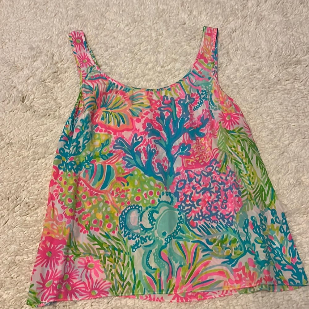 Lilly Pulitzer sleeveless blouse/tank